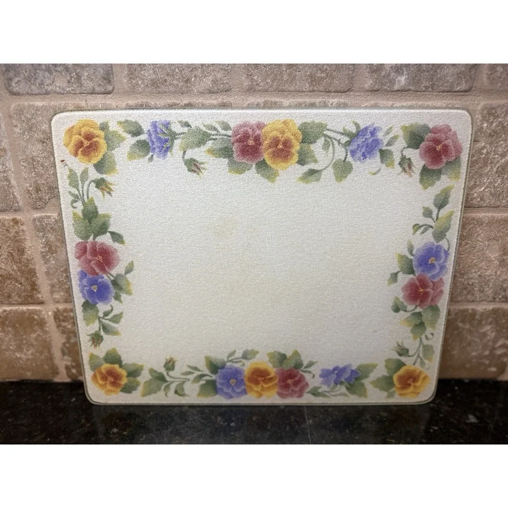 Vintage Corelle Corning Summer Blush Counter Saver 12